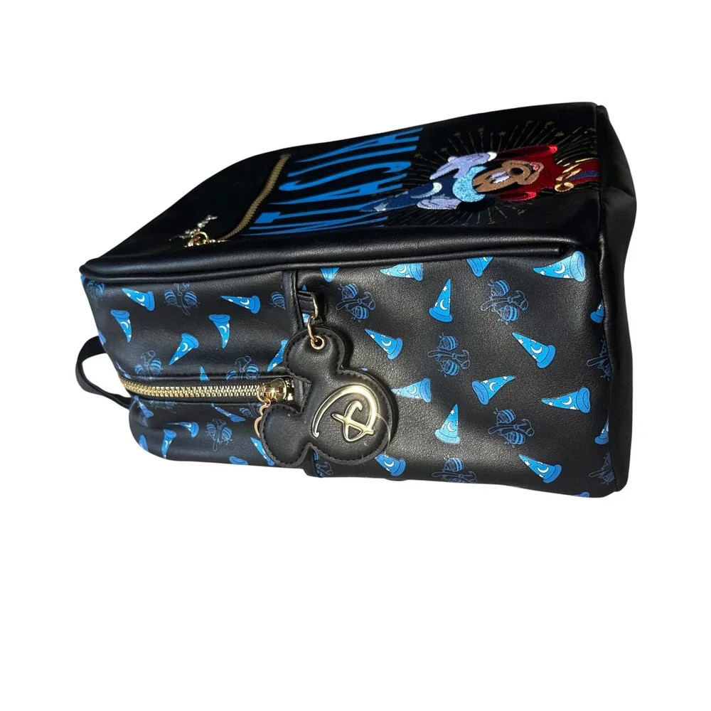 Disney Fantasia Sorcerer Mickey Mouse Mini Backpack Primark Black NWT